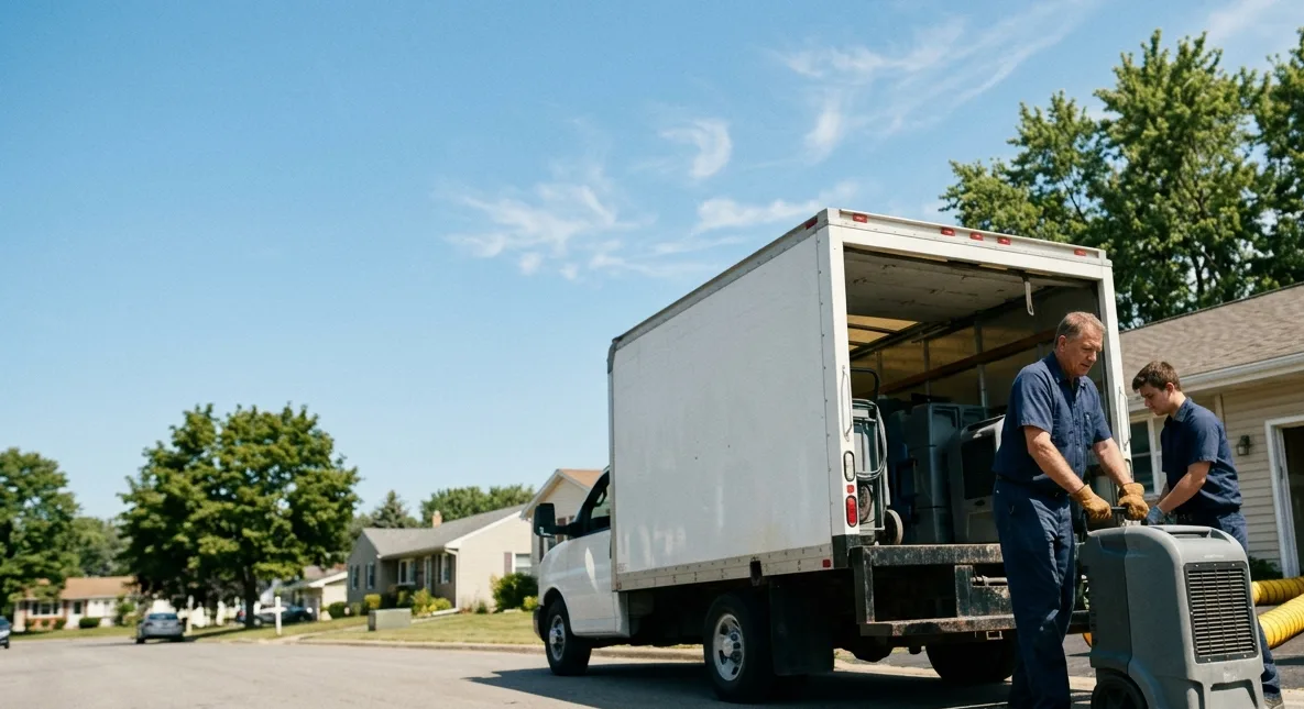 Water Damage Cleanup in Clinton, IN near me